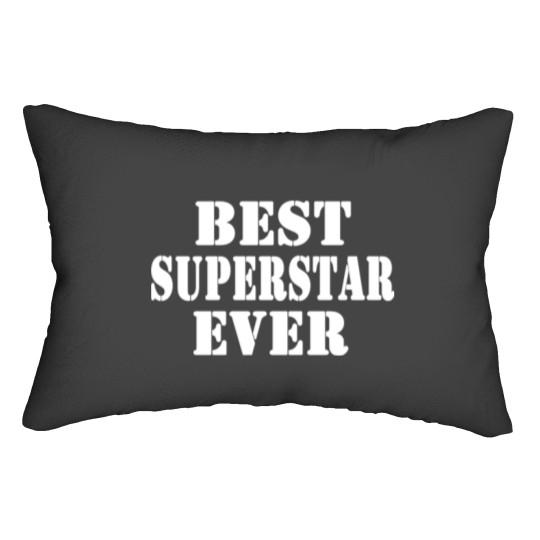 Discover BEST SUPERSTAR EVER Lumbar Pillows