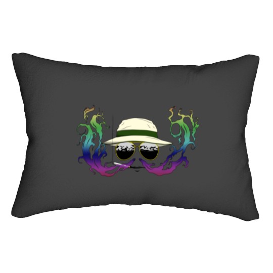 Discover Bat Country  3 The thing about being a loser is you don't have anything to lose Lumbar Pillows