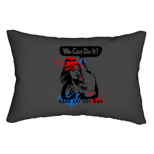 Discover We Can Do It Lumbar Pillows