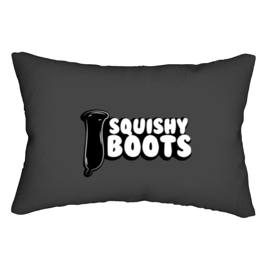 Discover Squishy Boots Lumbar Pillows