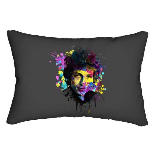 Discover Bob Dylan paint color Lumbar Pillows