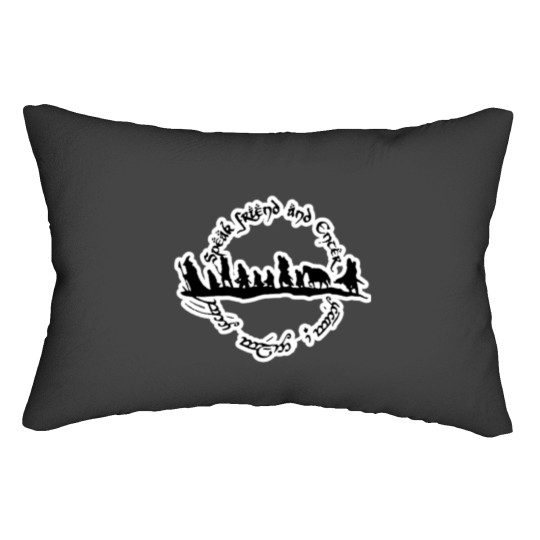 Discover Speak Friend and Enter Lumbar Pillows