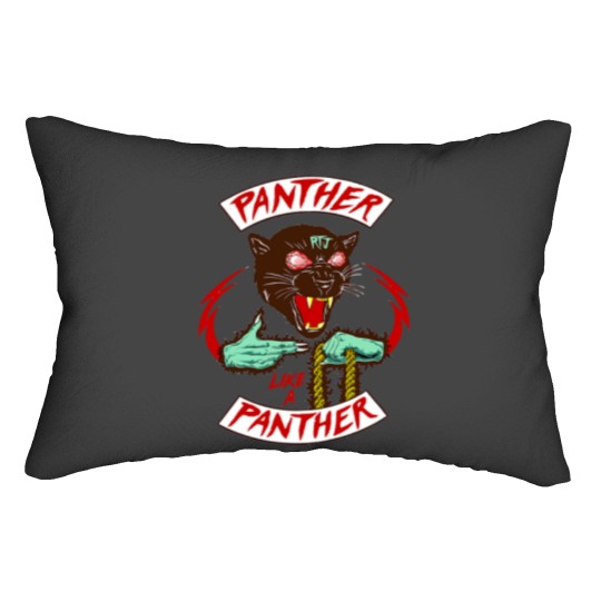 Discover Watercolor Vintage-Panther Like-Panther Run Gift Fans Jewels Great Lumbar Pillows
