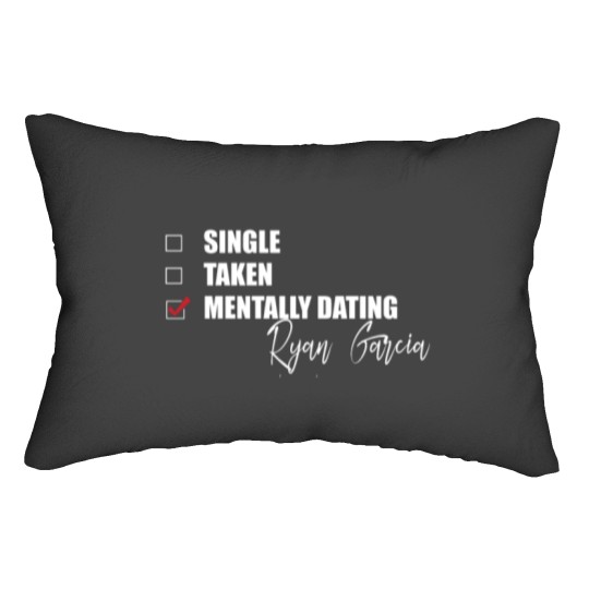 Discover Mentally Dating Ryan Garcia Althea Reds Lumbar Pillows