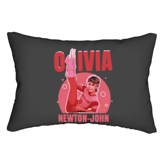 Discover Olivia Newton John funny Olivia Newton John Lumbar Pillows