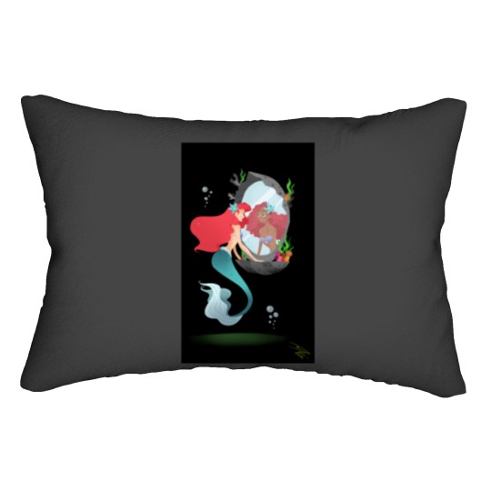 Discover the little mermeid Lumbar Pillows