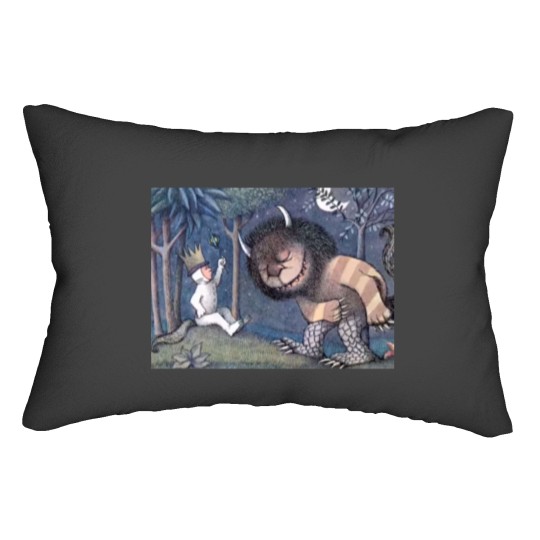 Discover Where The Wild Things Are Max King When Max dresses in his wolf Lumbar Pillows