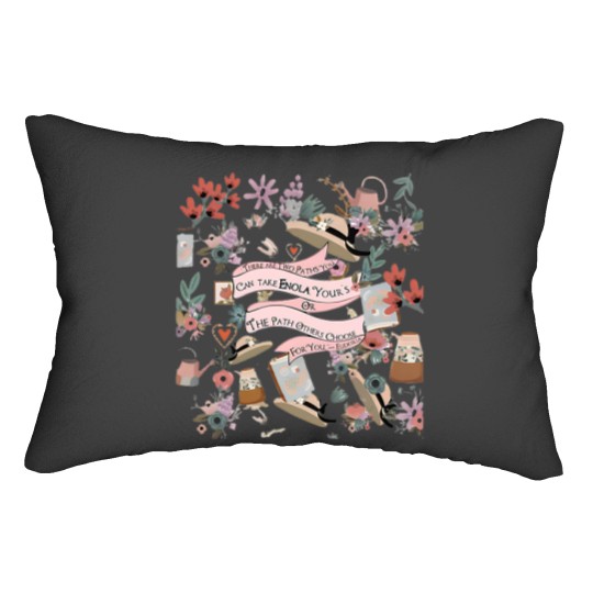 Discover Enola Holmes Adventure Lumbar Pillows