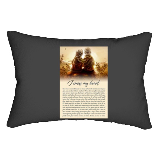 Discover I-cross-my-heart Lumbar Pillows