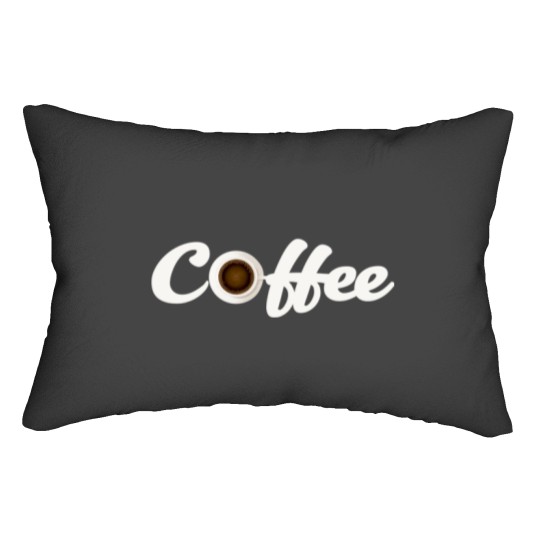 Discover Coffee Cup Shield design for Coffee Lovers Lumbar Pillows