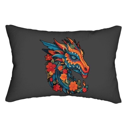 Discover chinese new year 2024 year of the dragon 2024 t Lumbar Pillows