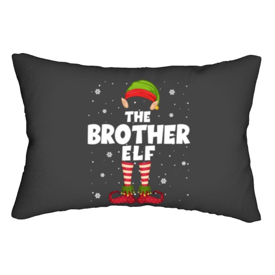 Discover The Brother Elf Family Matching Group Christmas Pajama - The Brother Elf Family Matching Group - Lumbar Pillows