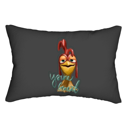 Discover You’re great! Chicken JoeYou’re great! Chicken Joe Lumbar Pillows