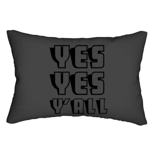 Discover YesYes Y’all Lumbar Pillows