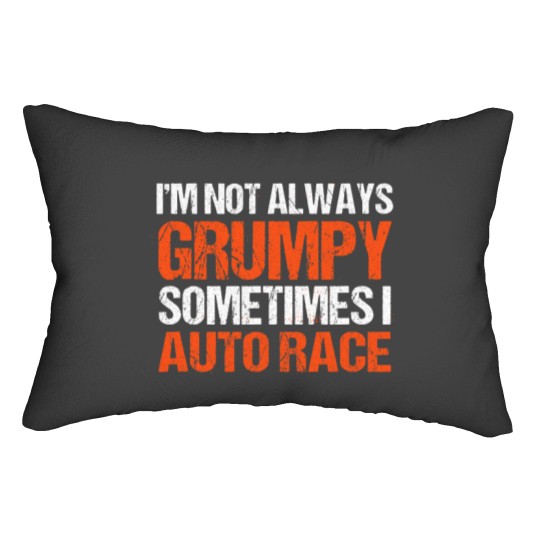 Discover Im Not Always Grumpy Sometimes I BMX Race BMX Racing Lumbar Pillows