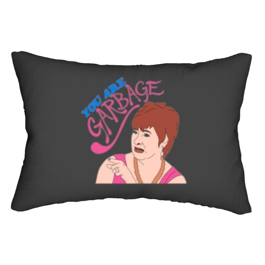 Discover You Are Garbage Lumbar Pillows