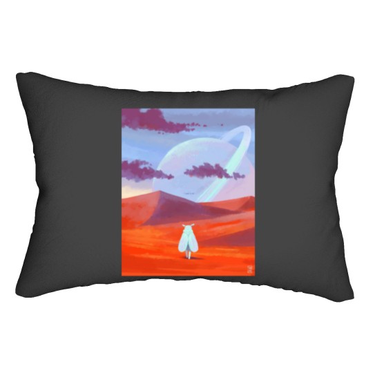 Discover A quiet place Lumbar Pillows