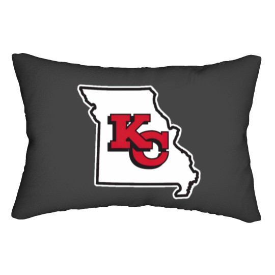 Discover Kansass City Map Lumbar Pillows