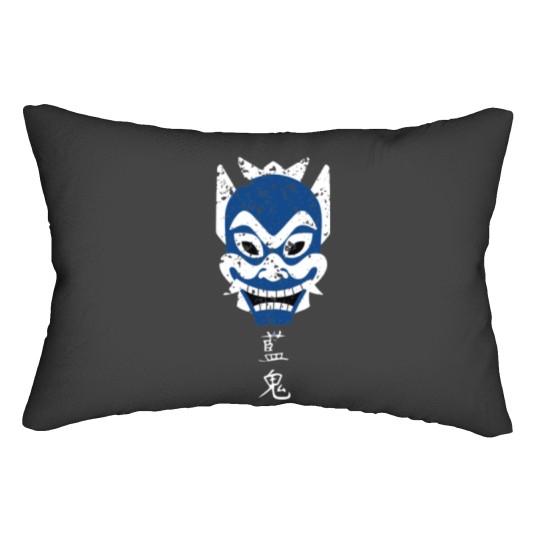 Discover Zuko Blue Spirit Mask Lumbar Pillows