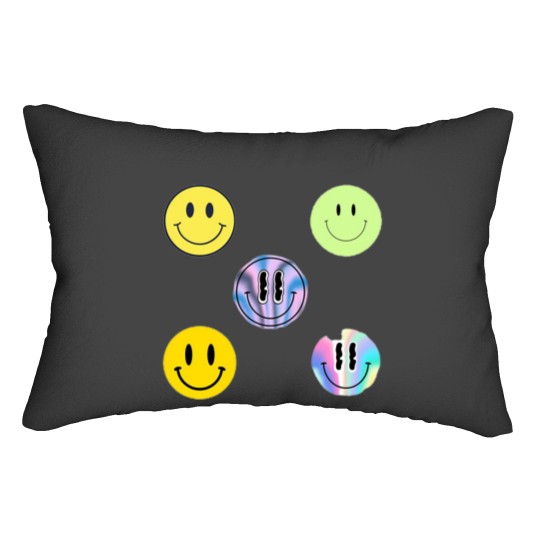 Discover Smiley Faces Pack Lumbar Pillows
