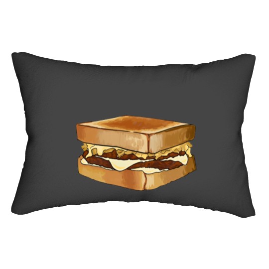 Discover Whataburger Patty Melt Lumbar Pillows