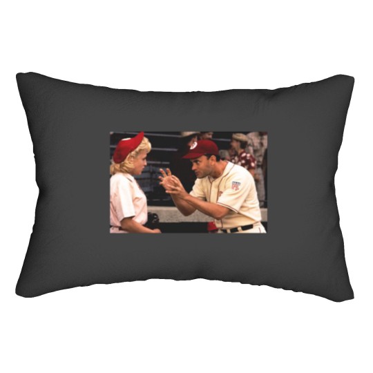 Discover There's No Crying in Baseball Lumbar Pillows