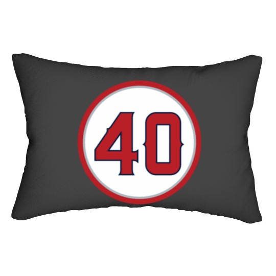 Discover Troy Percival 40 Jersey Number Lumbar Pillows