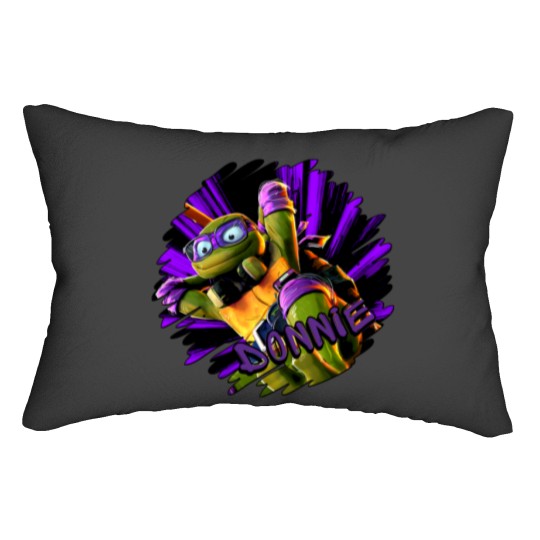 Discover TMNT Ninja Turtles Mutant Mayhem Donnie  .png Lumbar Pillows