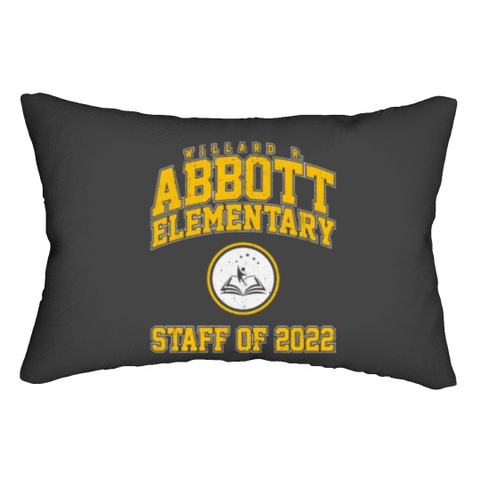 Discover Willard R. Abbott Elementary Staff of 2022 Lumbar Pillows
