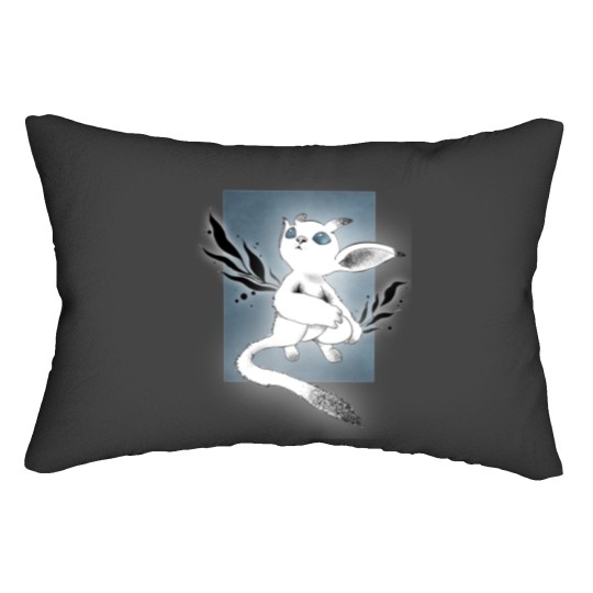 Discover White Ori and the Blind Forest platform-adventure play game Lumbar Pillows