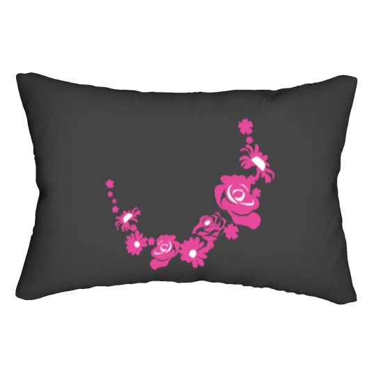 Discover Flower design Lumbar Pillows
