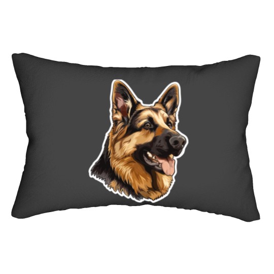 Discover Dog Dog Lumbar Pillows