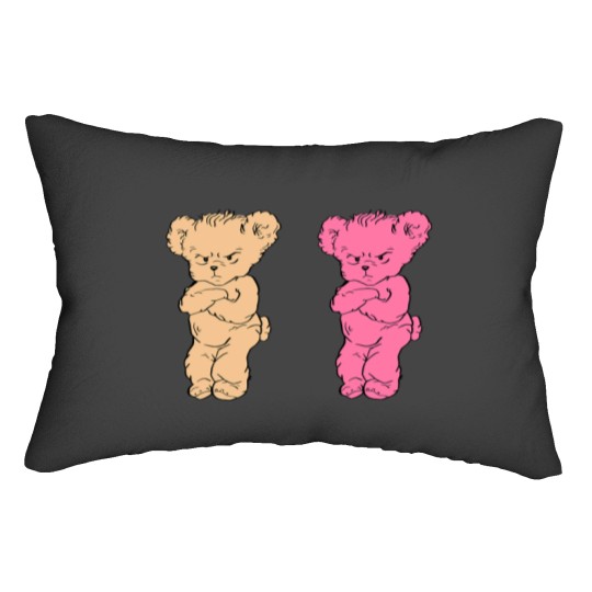 Discover HarryStyles Ha Ha Ha Bears Lumbar Pillow