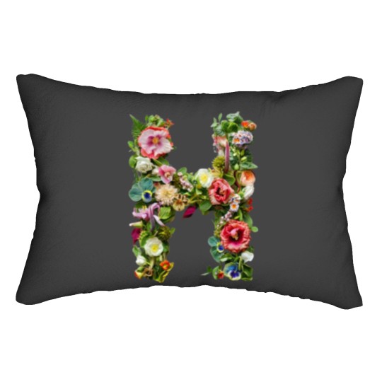 Discover Letter H Lumbar Pillows