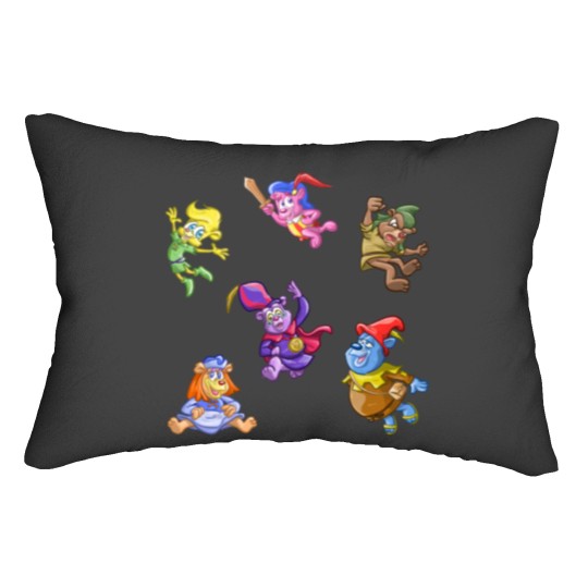 Discover Hier und dort und überall Lumbar Pillows