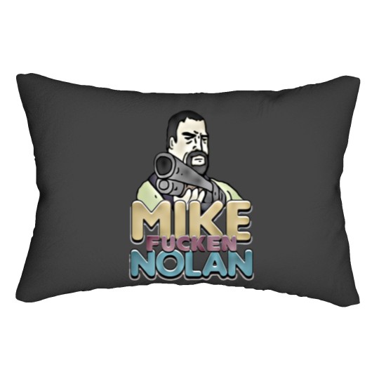 Discover Mike Facken Nolan The Big Lez Show Lumbar Pillows