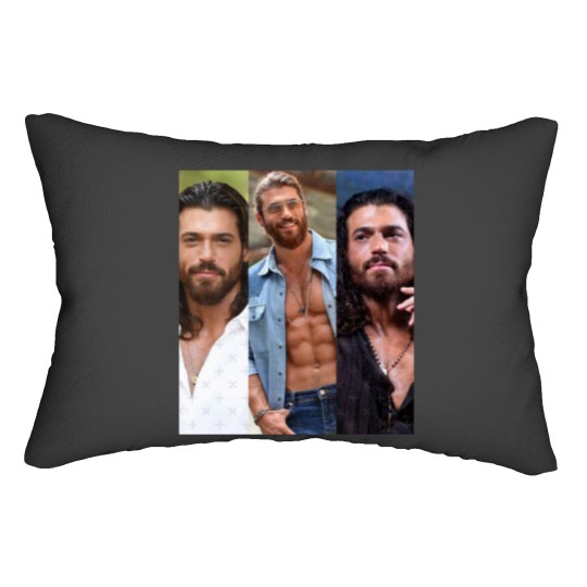 Discover can yaman hot photo Lumbar Pillows