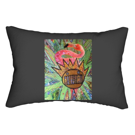 Discover Ween Boognish and Flamingo Lumbar Pillows