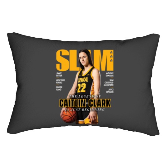 Discover Caitlin Clark University of Iowa Lumbar Pillows