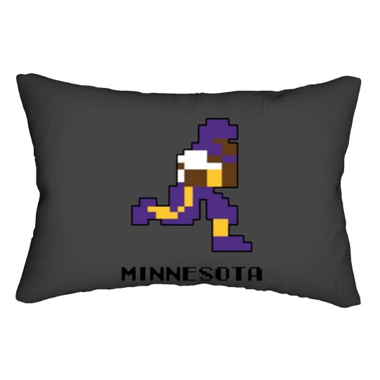 Discover 8 bit Minnesota Football Lumbar Pillows
