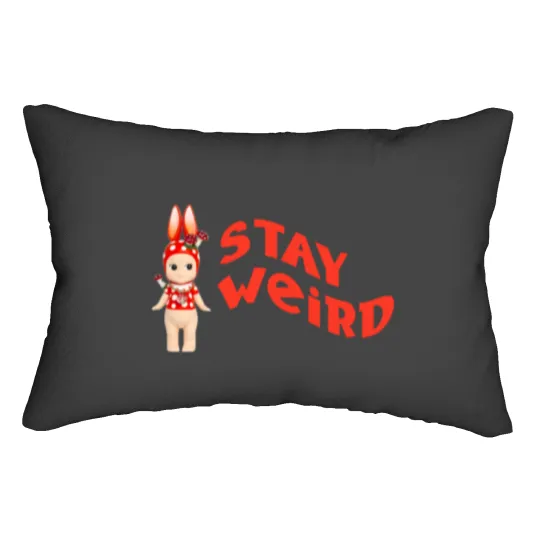 Discover Stay Weird DesignSonny AngelStay Weird DesignSonny Angel Lumbar Pillows