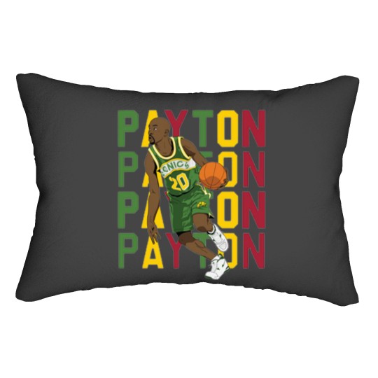 Discover gary payton Lumbar Pillows