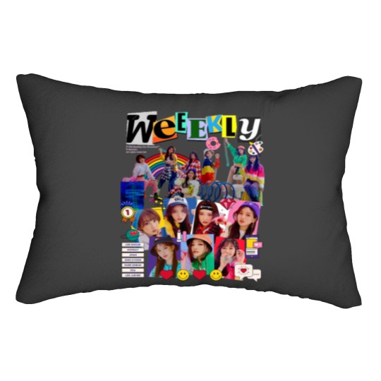 Discover Weeekly 'After School' Lumbar Pillows