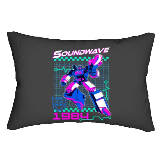 Discover Womens Transformers Soundwave 1984 Lumbar Pillows