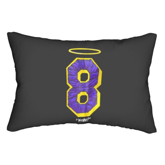 Discover Kobe Bryant - Lucky 8 Number Lumbar Pillows