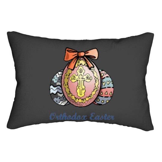 Discover orthodox easter Lumbar Pillows