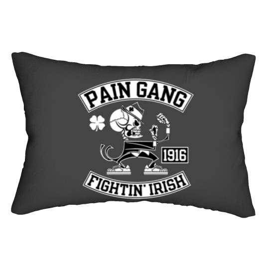 Discover PAIN GANG FIGHTIN IRISH Lumbar Pillows