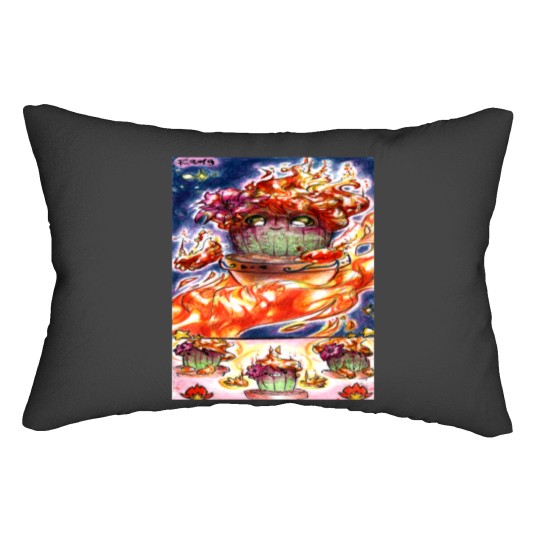 Discover Winner Cacti - Mimma (Echinocereus rigidissimus var. rubrispinus.) Lumbar Pillows