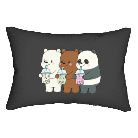 Discover We Bare Bears Active Lumbar Pillows
