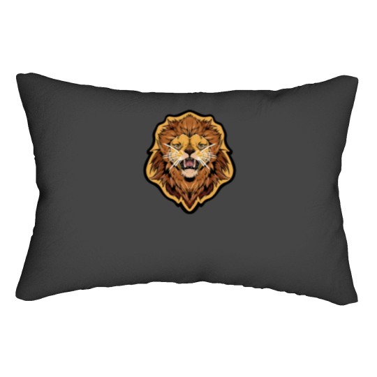 Discover Lion (104) Lumbar Pillows